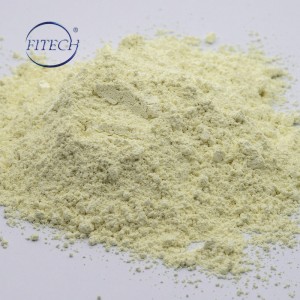 Yellow Bismuth Oxide Powder Sa Micro-Nano Size