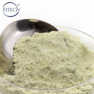 ကောင်းမွန်သော ဓာတုဗေဒ Alpha Bismuth Trioxide Powder ကို ထောက်ပံ့ပေးသည်။