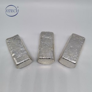 High Quality Silver White Magnesium Ingot 100g/300g