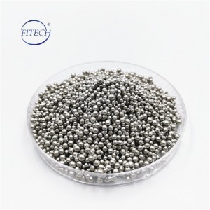 Pure 99.999% Silver White Color Indium Granule