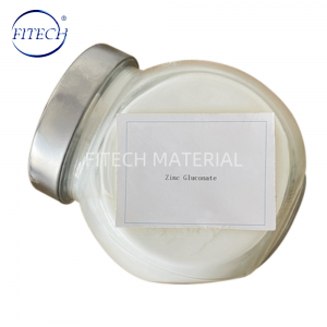 China Factory Supply Zinc Gluconate White Powder for Nutrient Fortifier/Flavor Enhancer